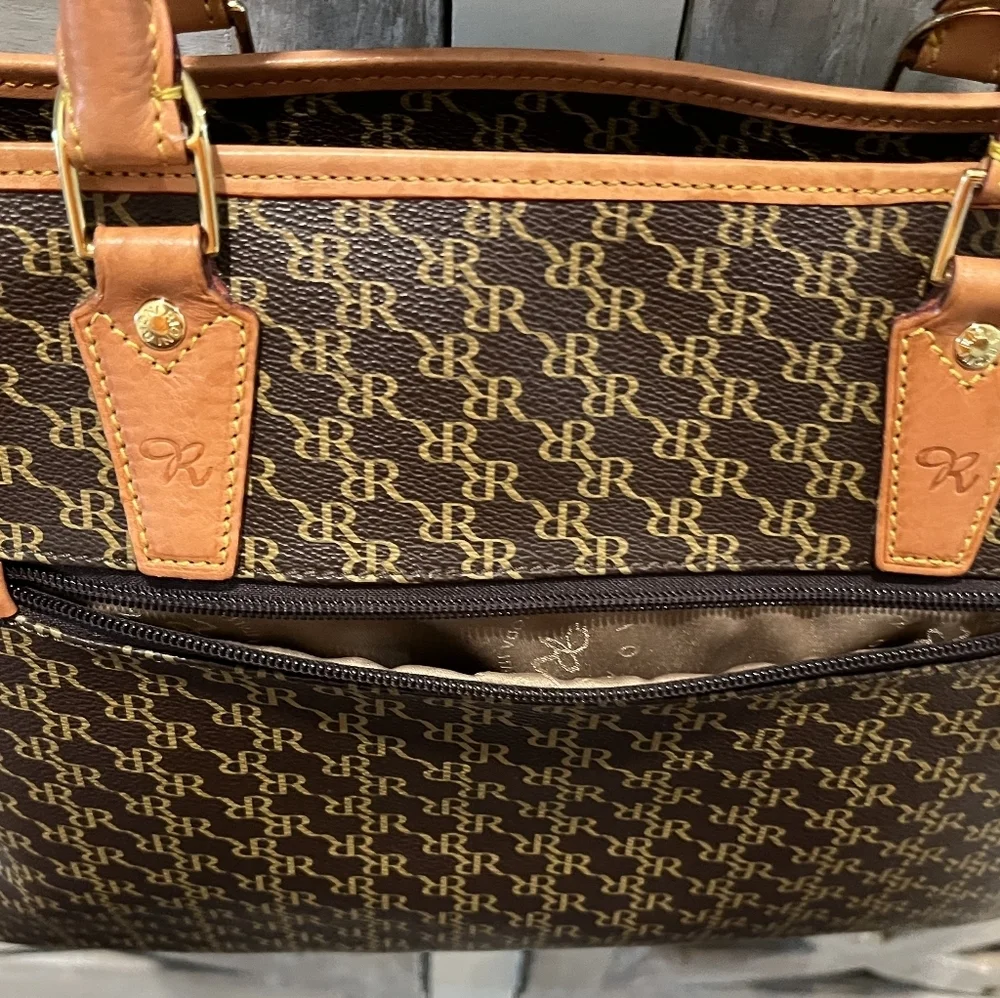 Beautiful Rioni‎ Moda Italia Satchel Signature Teacher's Bag  Like New Co…